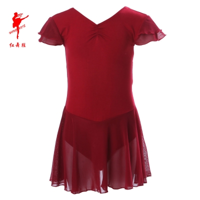 5601-丝光棉+弹力网花边鸡翼袖半体裙