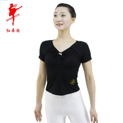3518 -丝光棉胸抽圈半袖上衣
